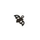 Pendentif en Zamak Chauve-Souris 23 x 12 mm
