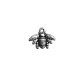 Colgante de Metal Zamak Abeja 22x18mm