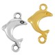 Zamak Connector Dolphin 12x14mm