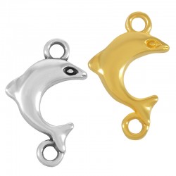 Conector de Metal Zamak Delfin 12x14mm