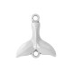 Zamak Connector Dolphin Tail 18x16mm