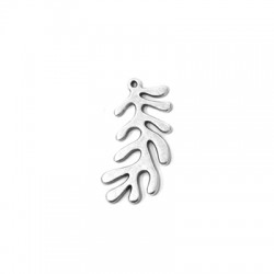 Zamak Pendant Coral 17x31mm