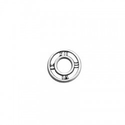Zamak Charm Clock 12mm