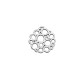 Conector de Metal Zamak Redondo Irregular 19x20mm