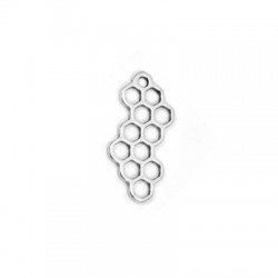 Zamak Pendant Beehive 15x31mm