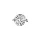 Zamak Connector Round 19x20mm