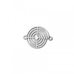 Connecteur rond en Zamak 19 x 20 mm