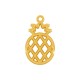 Zamak Pendant Pineapple 17x25mm