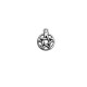 Charm rond Étoile en Zamak 12 mm