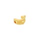 Zamak Bead Dolphin 8x10mm Ø1.5mm