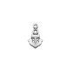 Colgante de Metal Zamak Ancla 10x13mm
