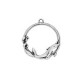 Ciondolo in Metallo Zama Cerchio Delfino 33mm