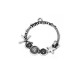 Zamak Pendant Round with Shells and Starfish 33mm