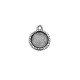 Zamak Charm Round Coil 13mm