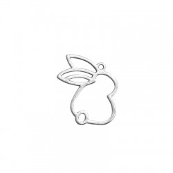 Conector de Metal Zamak Conejo 27x30mm