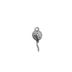 Colgante de Metal Zamak Globo 10x20mm