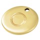 Charm rond en Zamak Lettre « O » 12 mm