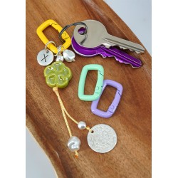 Zamak Charm Round Letter "X" 12mm