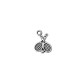 Breloque Zamak Raquettes de Tennis 14 x 16 mm