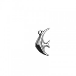 Colgante de Metal Zamak Concha 15mm