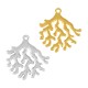 Zamak Pendant Coral 29x30mm