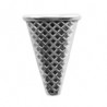999° Silver Antique Plated/ 5µm