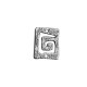 Zamak Connector Meander Square 23x19mm