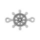 Conector de Metal Zamak Timón 18mm