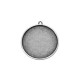 Zamak Pendant Setting 33mm int. 30mm