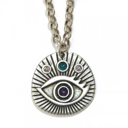 Pendentif rond en Zamak 30 mm pour SS10 et SS16