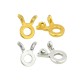Charm in Metallo Zama Segno Zodiacale Toro 12x15mm