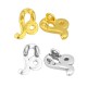 Colgante de Metal Zamak Signo Leo 10x15mm
