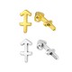 Colgante de Metal Zamak Signo Sagitario 9x15mm