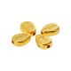 Zamak Bead Teardrop Cross 8x10mm Ø1.8mm