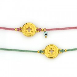 Connecteur rond en Zamak en Forme de Croix 13 mm