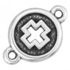 999° Silver Antique Plated/ 5µm