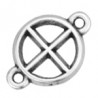 999° Silver Antique Plated/ 5µm