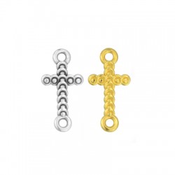 Connecteur Zamak Croix 11 x 15 mm