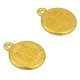 Zamak Charm Round "ICXC NIKA" 15mm
