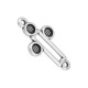 Zamak Connector Cross SS16 settings 16x22mm (Enameling)