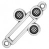 999° Silver Antique Plated/ 5µm
