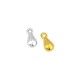 Zamak Charm Teardrop 6x10mm