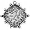 999° Silver Antique Plated/ 5µm