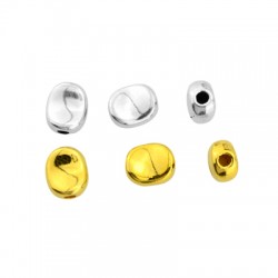 Zamak Bead Round 8mm Ø1.8mm (Suitable also for Enameling)