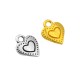 Colgante de Metal Zamak Corazón 7mm