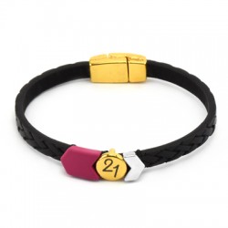 Zamak Bead Twin Arrow 8x6mm Ø1.2mm