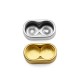 Embout Double en Zamak 24 x 14 mm Ø 10 mm