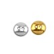 Zamak Button Round 8mm/3mm Ø1.3mm