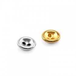 Μεταλλικό Ζάμακ Χυτό Κουμπί 10mm/3.5mm Ø1.3mm
