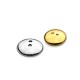 Zamak Button Round 12mm/3.5mm Ø1.3mm